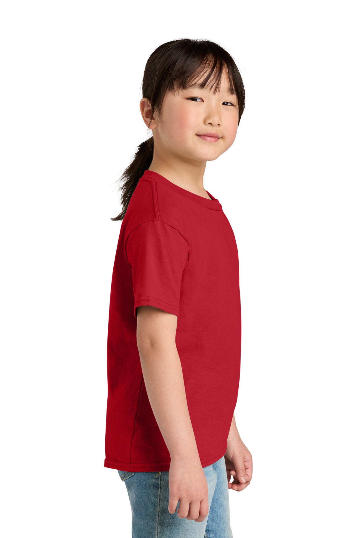 Gildan Youth Softstyle Midweight Tee 65000B - Red - side
