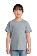 Gildan Youth Softstyle Midweight Tee 65000B - Ring Spun Sport Grey - front