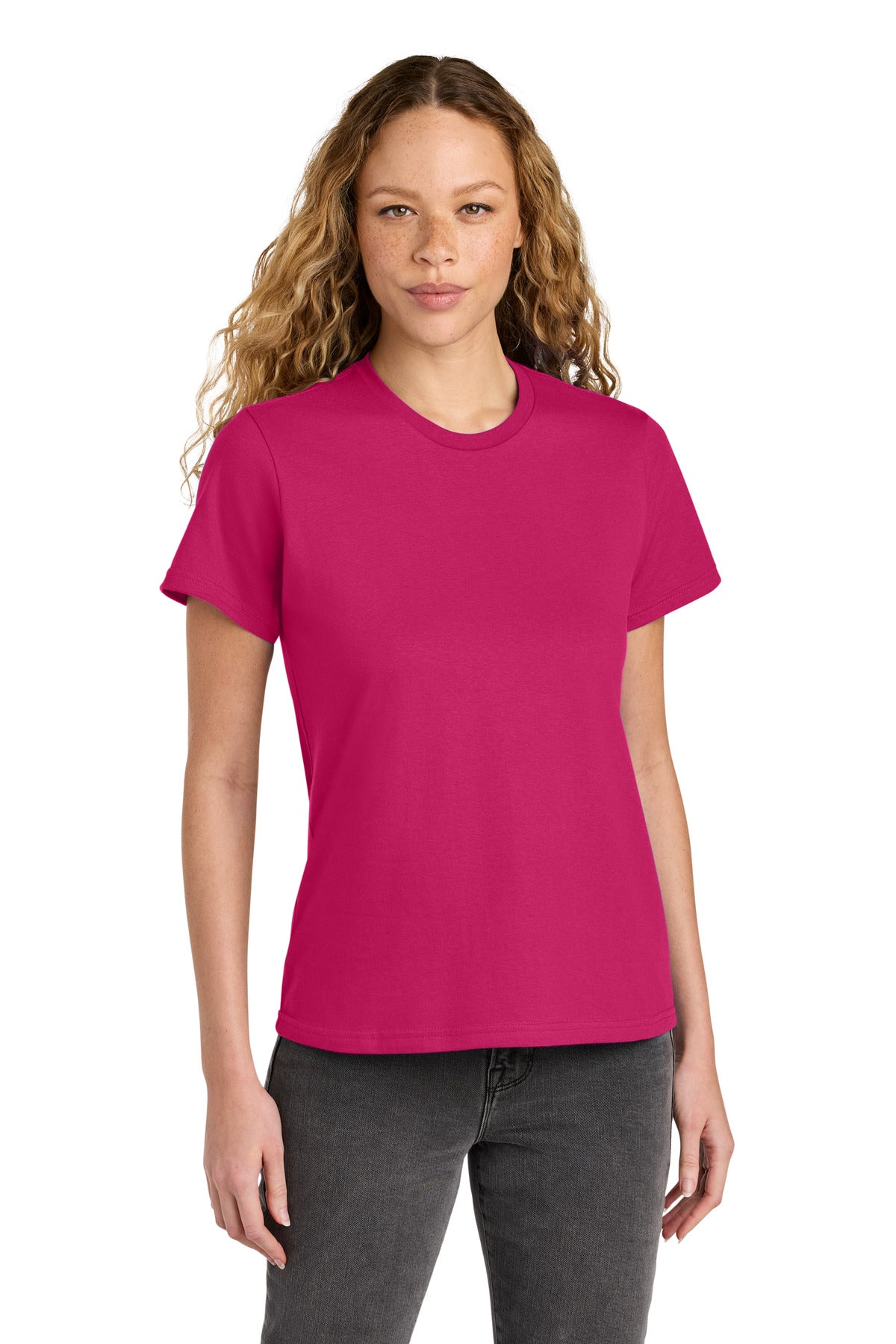 Gildan Women's Softstyle Midweight Tee 65000L - Heliconia - front