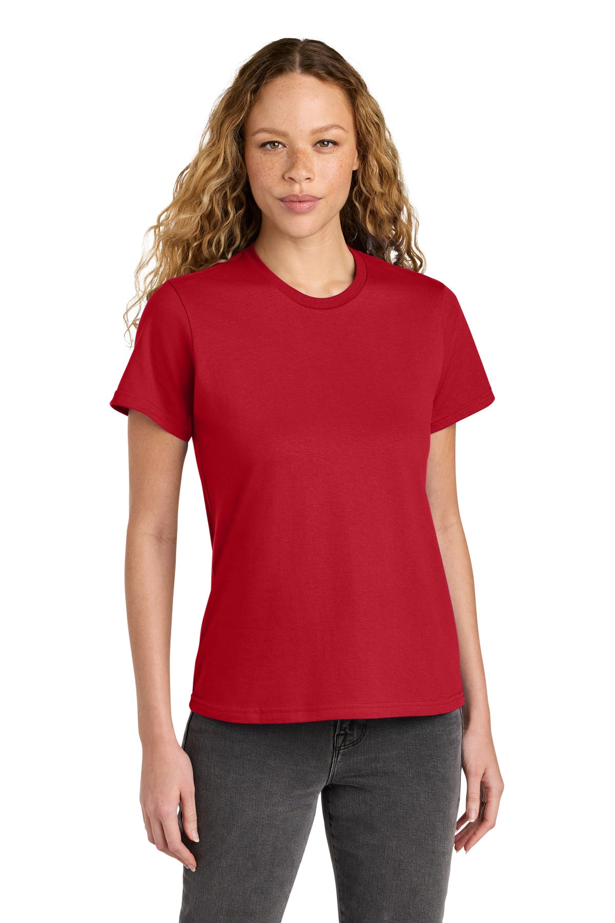 Gildan Women's Softstyle Midweight Tee 65000L - Red - front