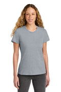 Gildan Women's Softstyle Midweight Tee 65000L - Ring Spun Sport Grey - front