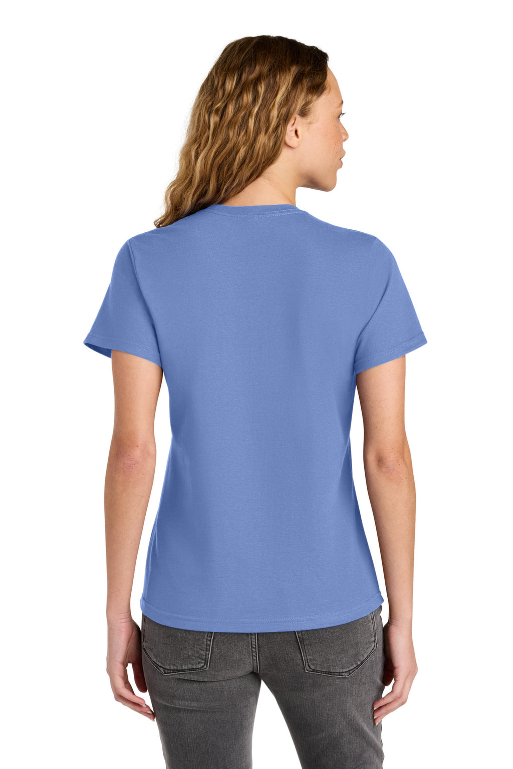 Gildan Women's Softstyle Midweight Tee 65000L - Violet - back