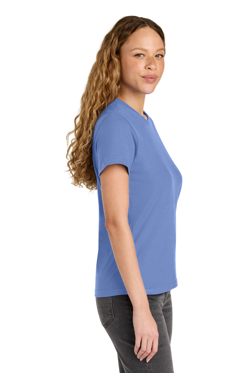 Gildan Women's Softstyle Midweight Tee 65000L - Violet - side