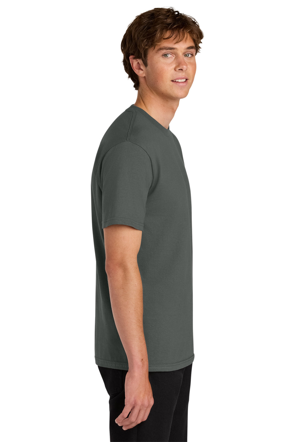 Gildan Softstyle Midweight Tee 65000 - Charcoal - side