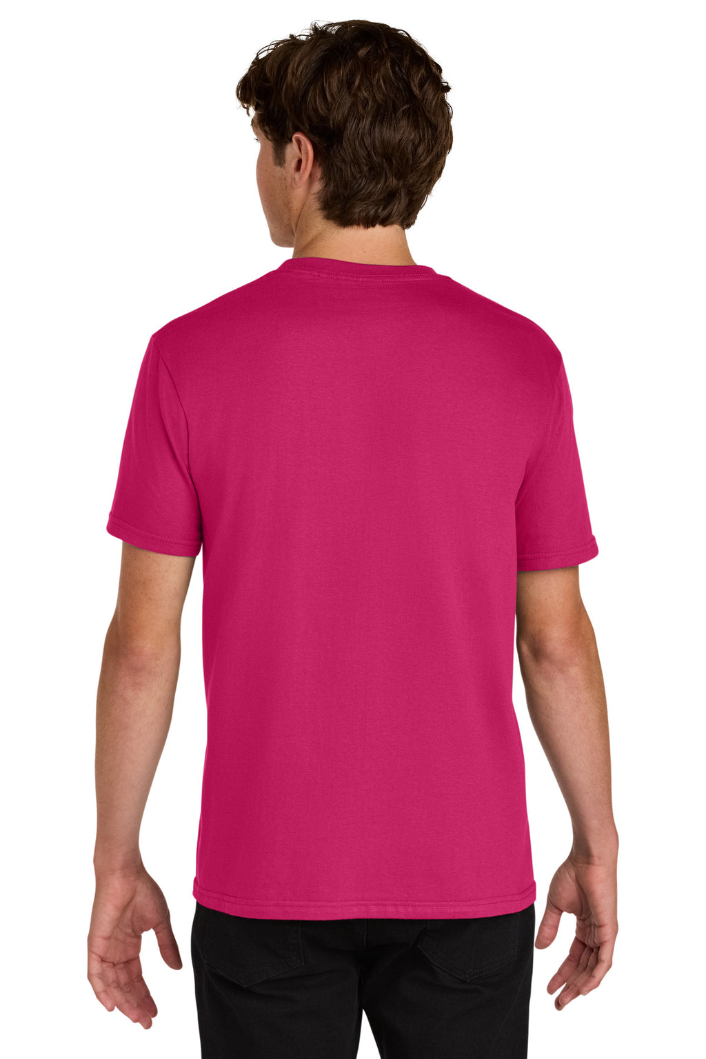 Gildan Softstyle Midweight Tee 65000 - Heliconia - back