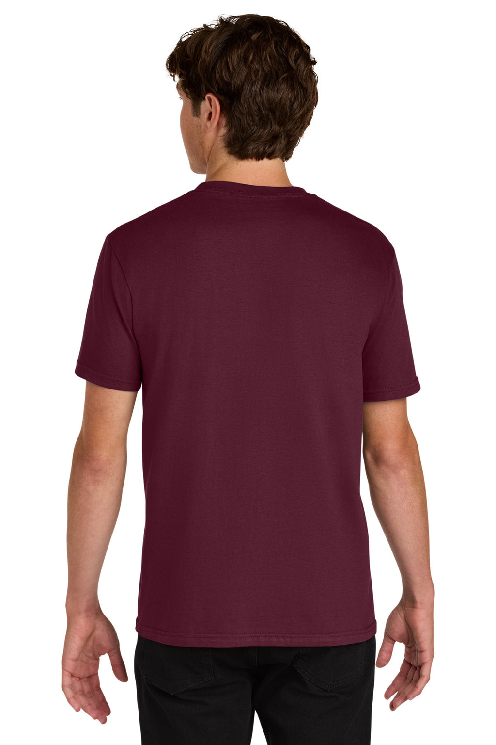 Gildan Softstyle Midweight Tee 65000 - Maroon - back