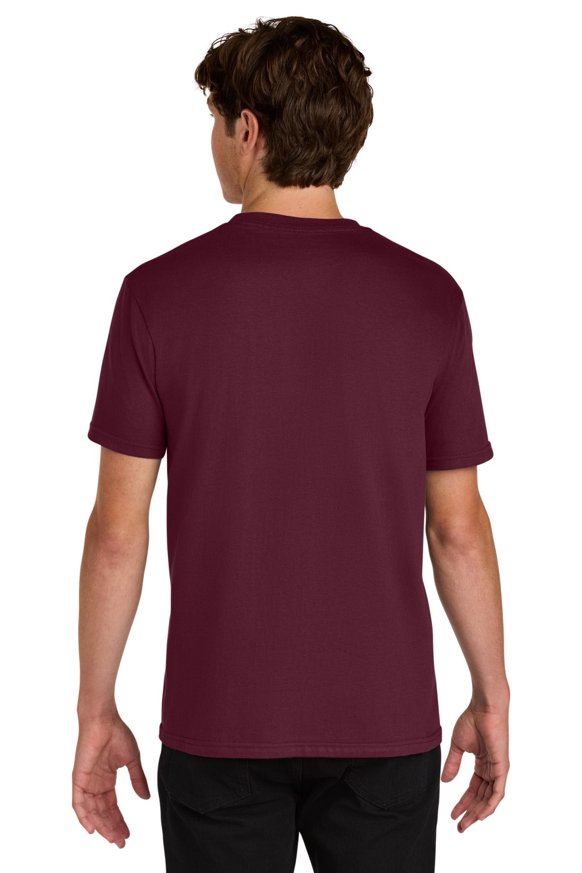 Gildan Softstyle Midweight Tee 65000 - Maroon - back