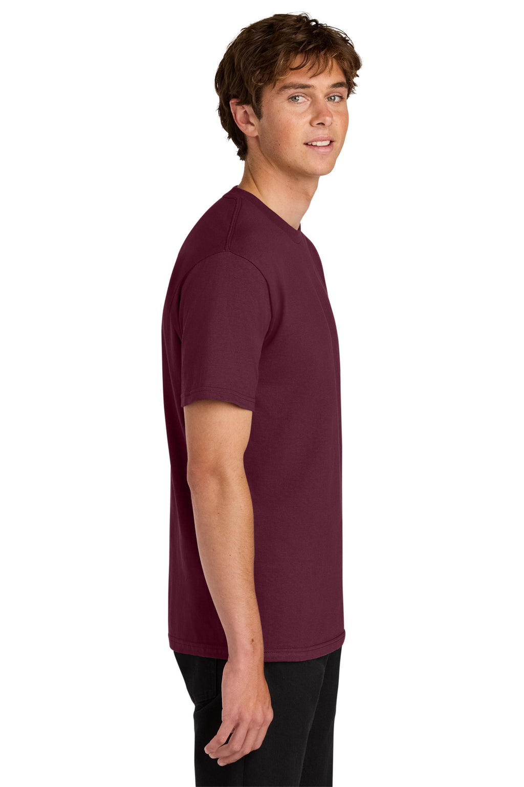 Gildan Softstyle Midweight Tee 65000 - Maroon - side