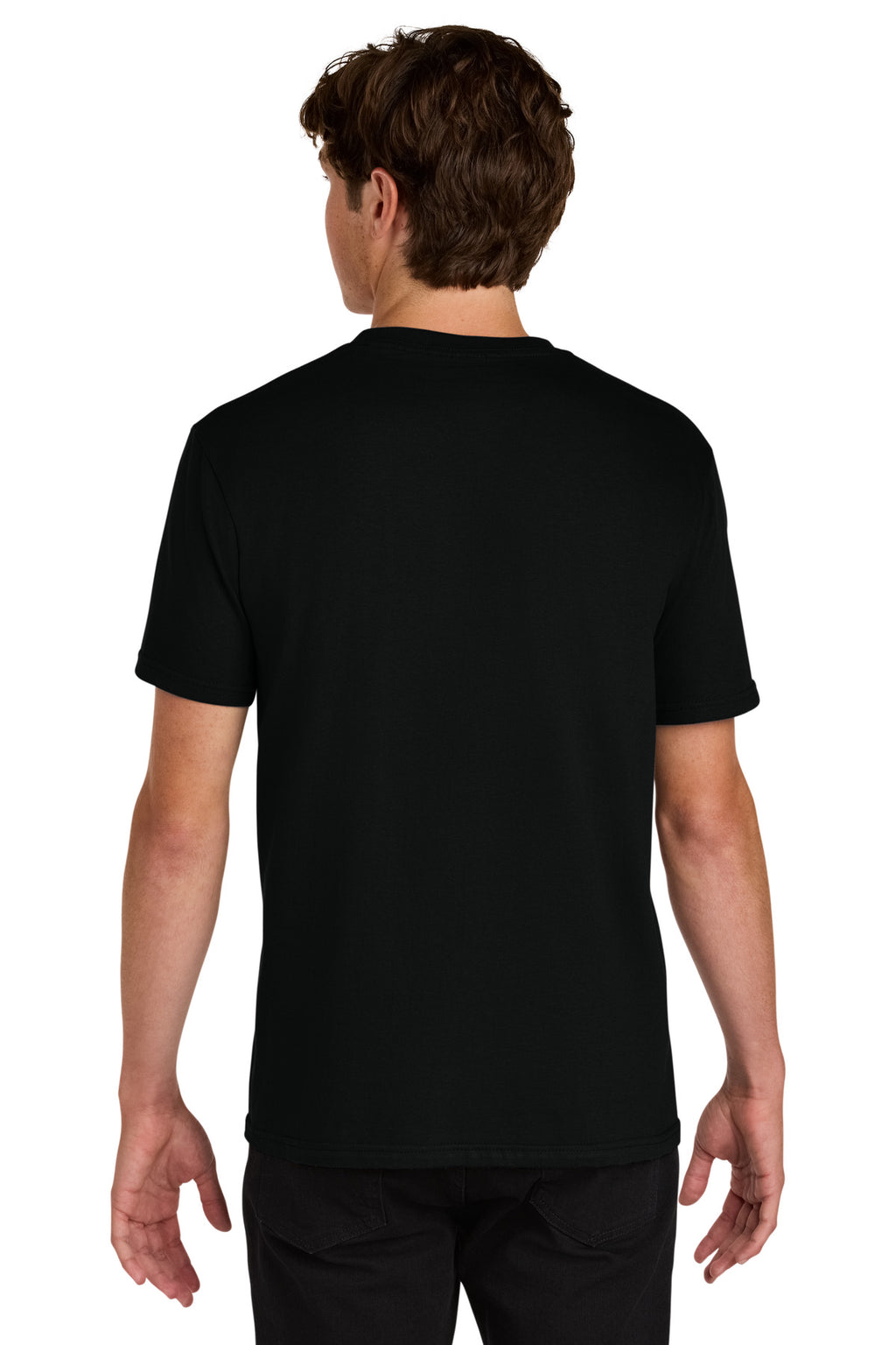 Gildan Softstyle Midweight Tee 65000 - Pitch Black - back