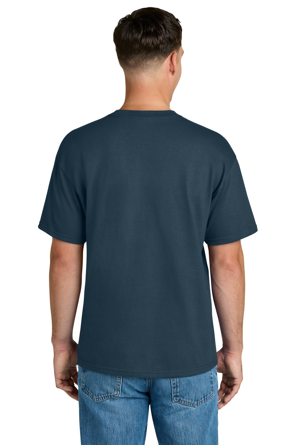 Gildan Hammer Maxweight Tee 75000 - Blue Dusk - back