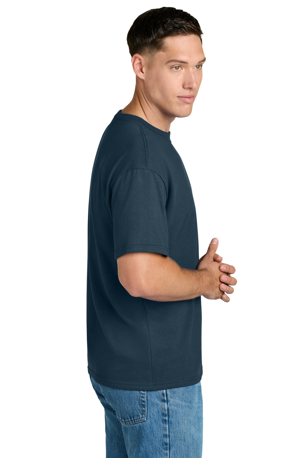 Gildan Hammer Maxweight Tee 75000 - Blue Dusk - side