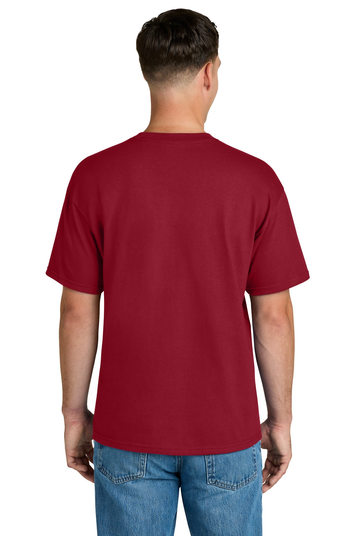 Gildan Hammer Maxweight Tee 75000 - Cherry Red - back