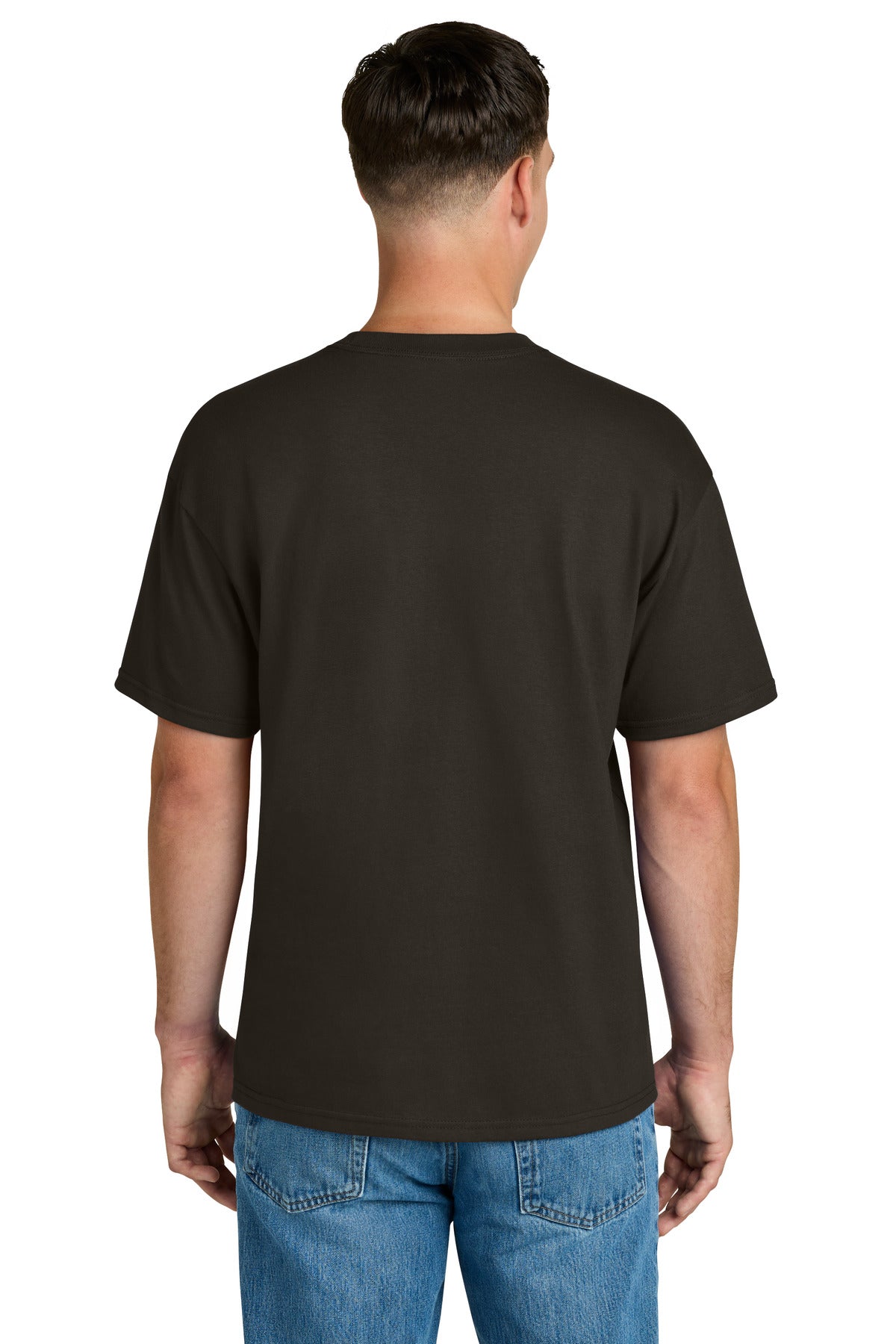 Gildan Hammer Maxweight Tee 75000 - Dark Chocolate - back