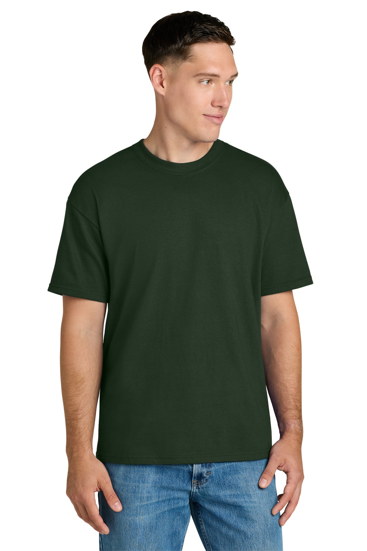Gildan Hammer Maxweight Tee 75000 - Forest Green - front