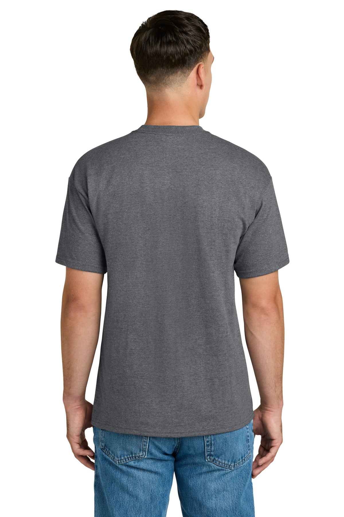 Gildan Hammer Maxweight Tee 75000 - Graphite Heather - back