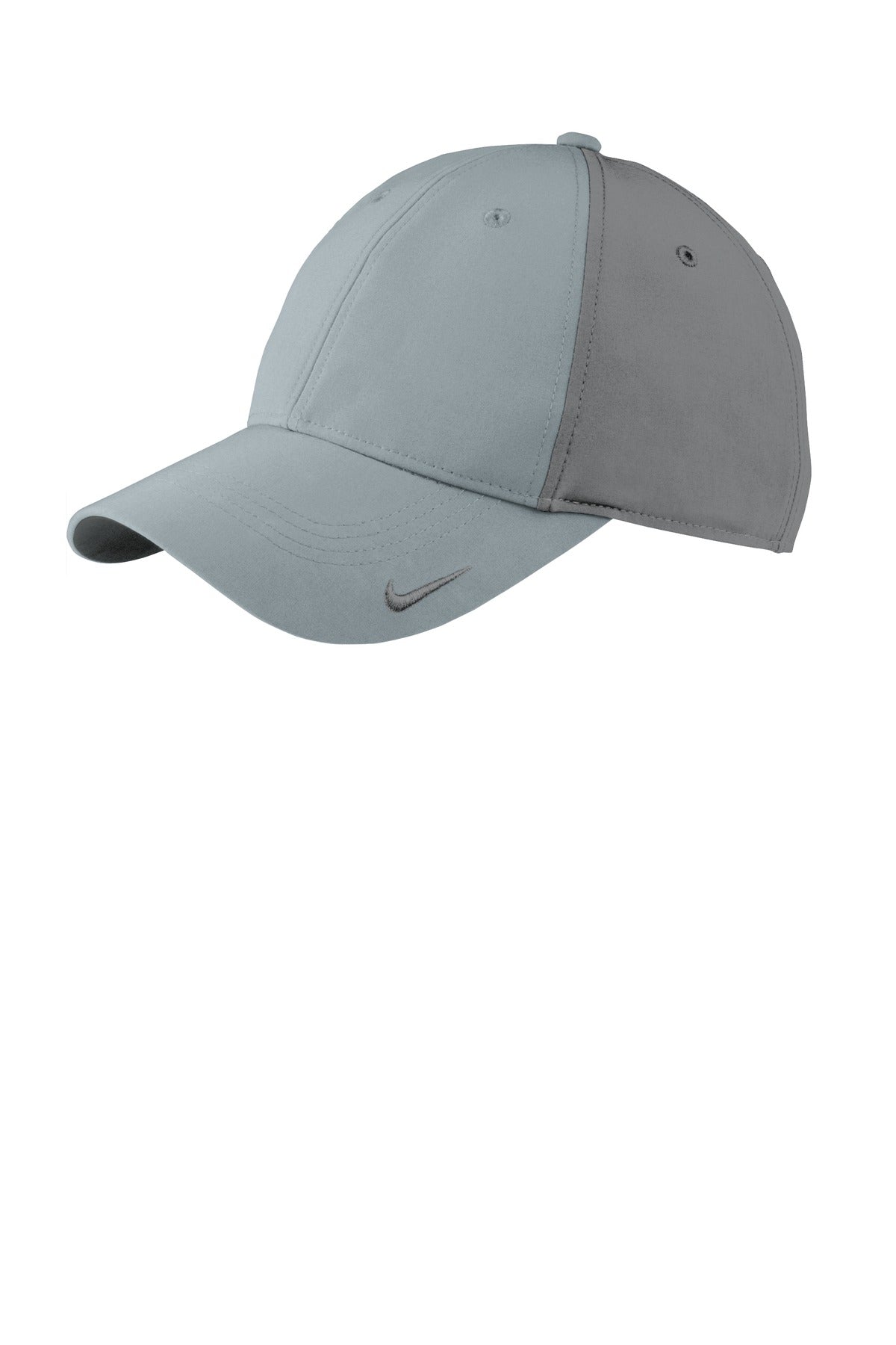 DISCONTINUEDNike Swoosh Legacy 91 Cap. 779797 - Cool Grey/ Dark Grey - front