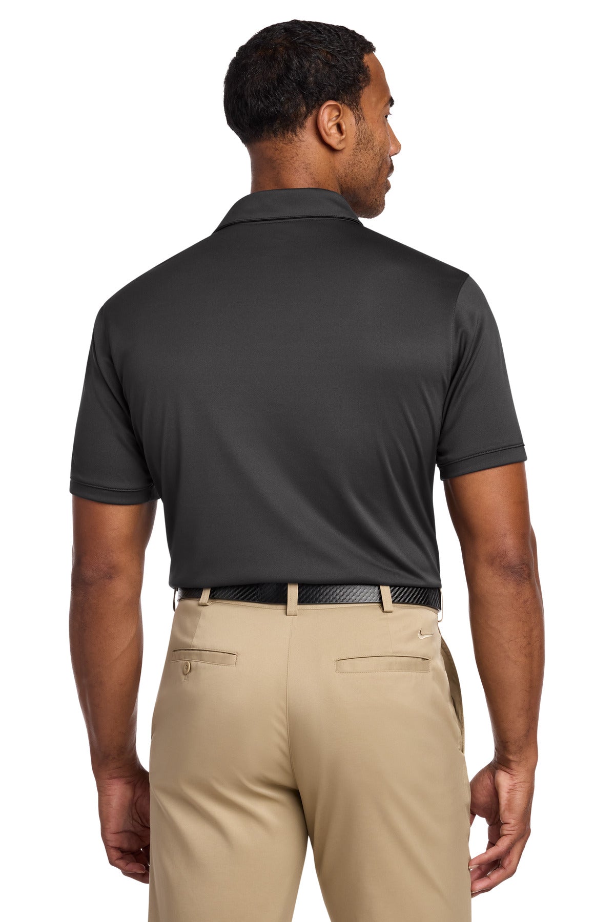 Nike Dri-FIT Players Modern Fit Polo. 799802 - Anthracite - back