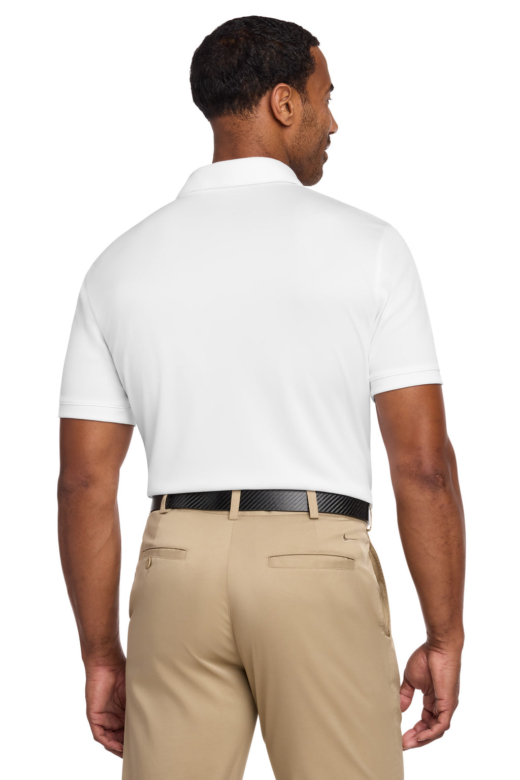 Nike Dri-FIT Players Modern Fit Polo. 799802 - White - back