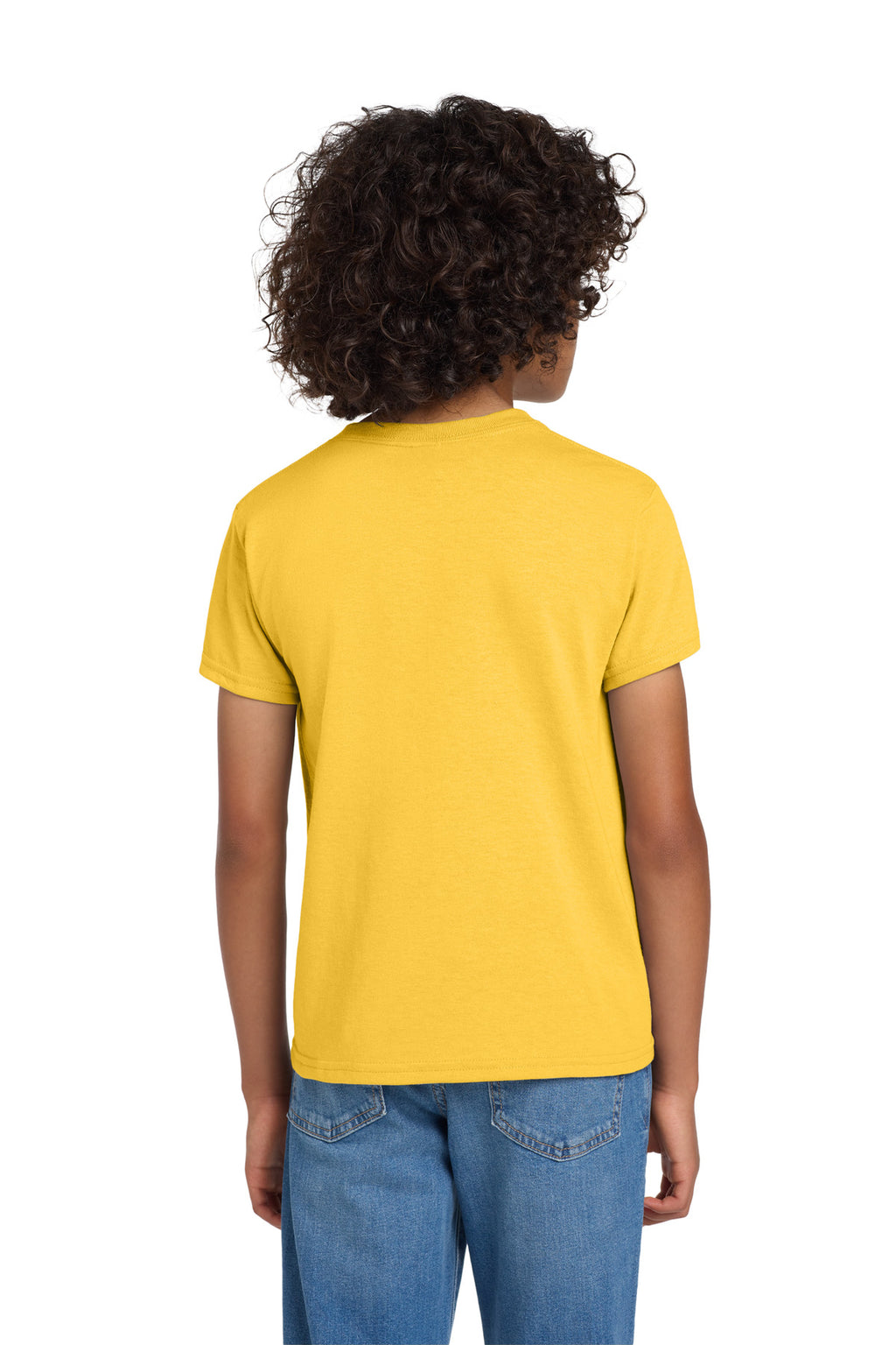 Gildan Youth DryBlend 50 Cotton/50 Poly T-Shirt. 8000B - Daisy - back