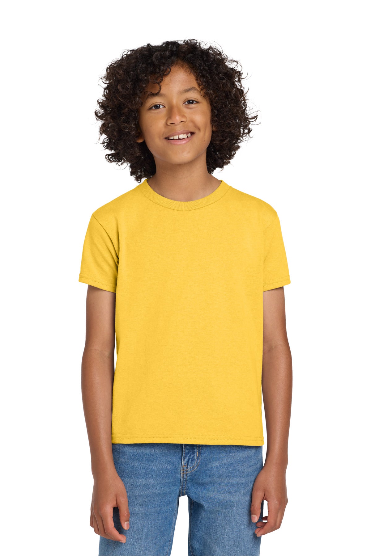 Gildan Youth DryBlend 50 Cotton/50 Poly T-Shirt. 8000B - Daisy - front
