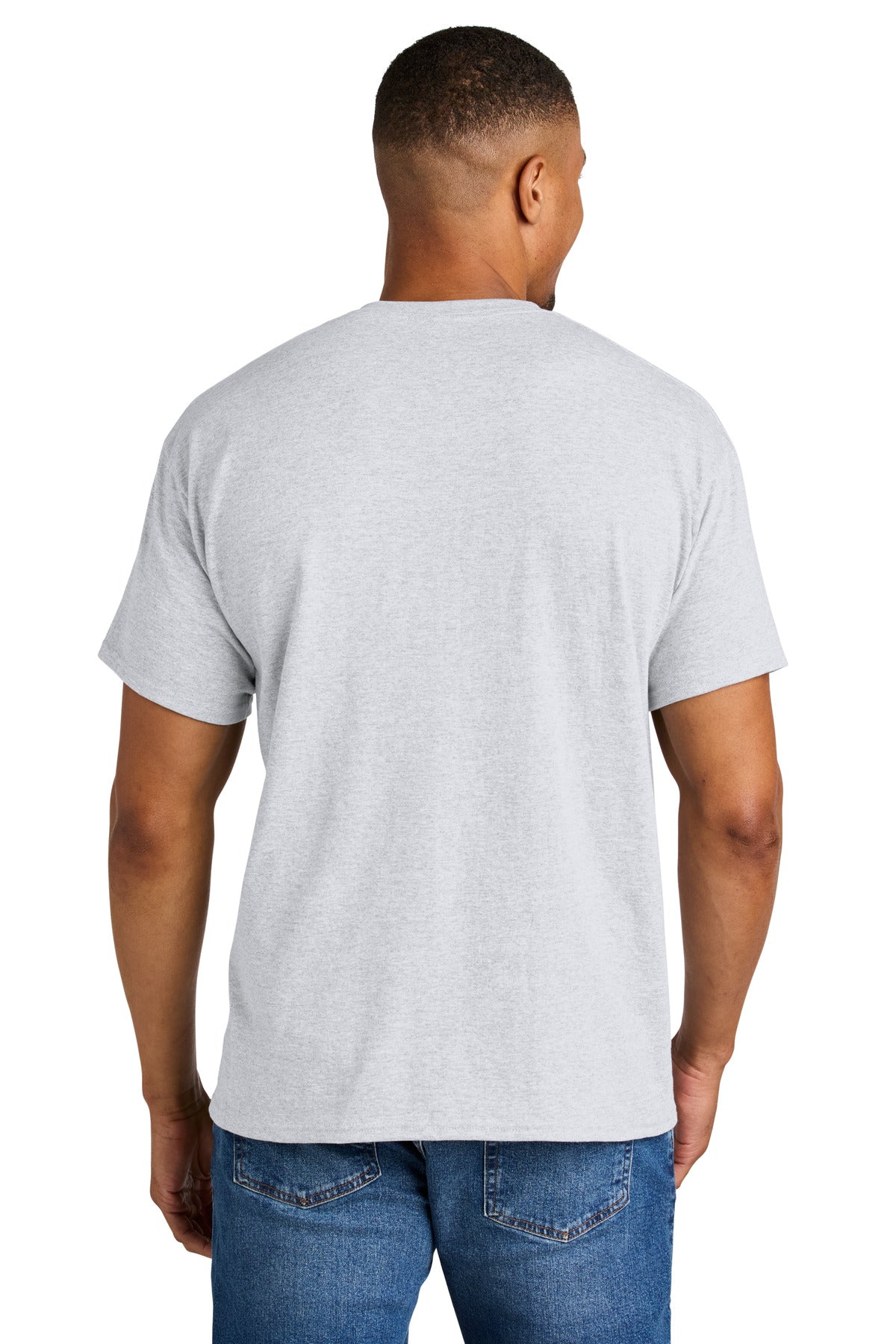 Gildan DryBlend 50 Cotton/50 Poly T-Shirt. 8000 - Ash - back