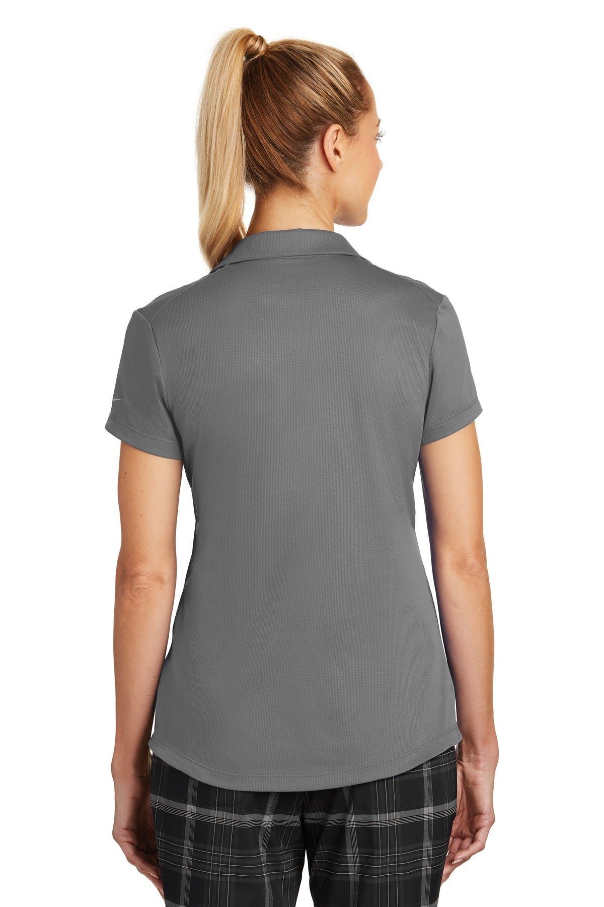Nike Women's Dri-FIT Legacy Polo. 838957 - Dark Grey - back