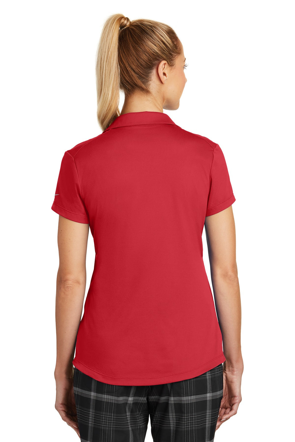 Nike Women's Dri-FIT Legacy Polo. 838957 - Gym Red - back