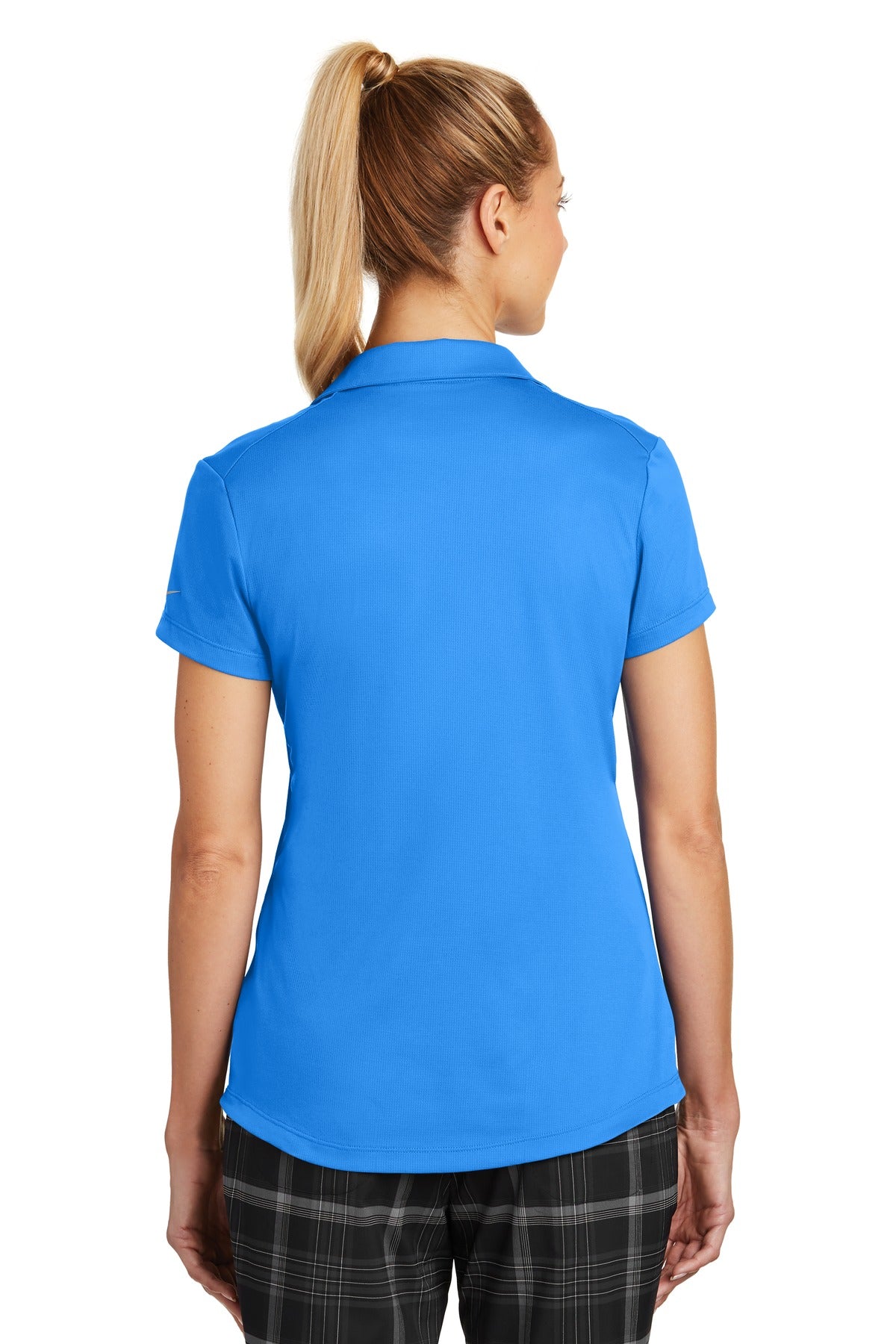 Nike Women's Dri-FIT Legacy Polo. 838957 - Light Photo Blue - back