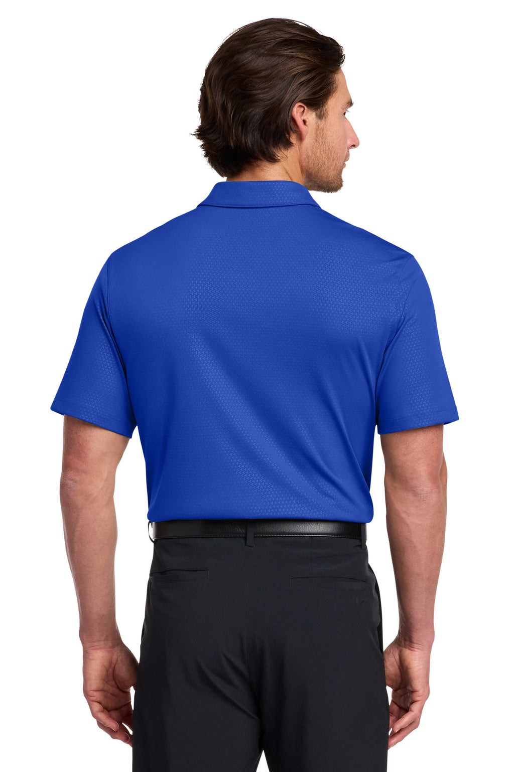 Nike Dri-FIT Embossed Tri-Blade Polo. 838964 - Old Royal - back