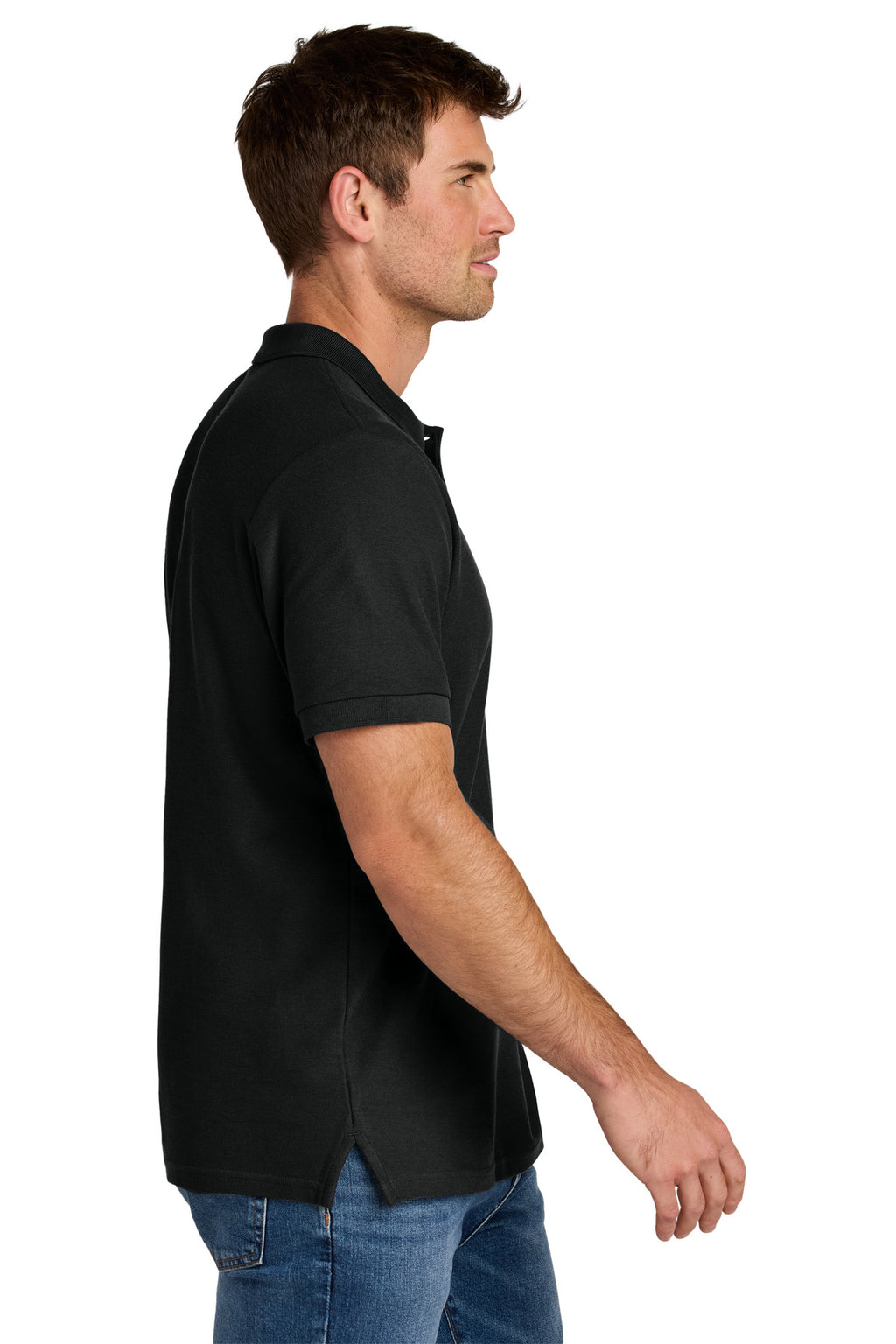 Gildan Hammer Pique Polo 85800 - Black - side