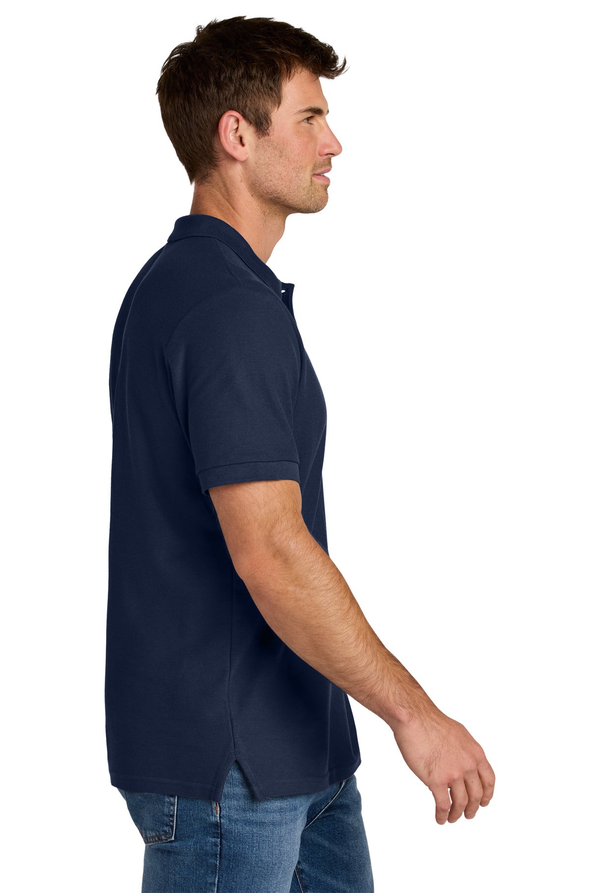 Gildan Hammer Pique Polo 85800 - Navy - side