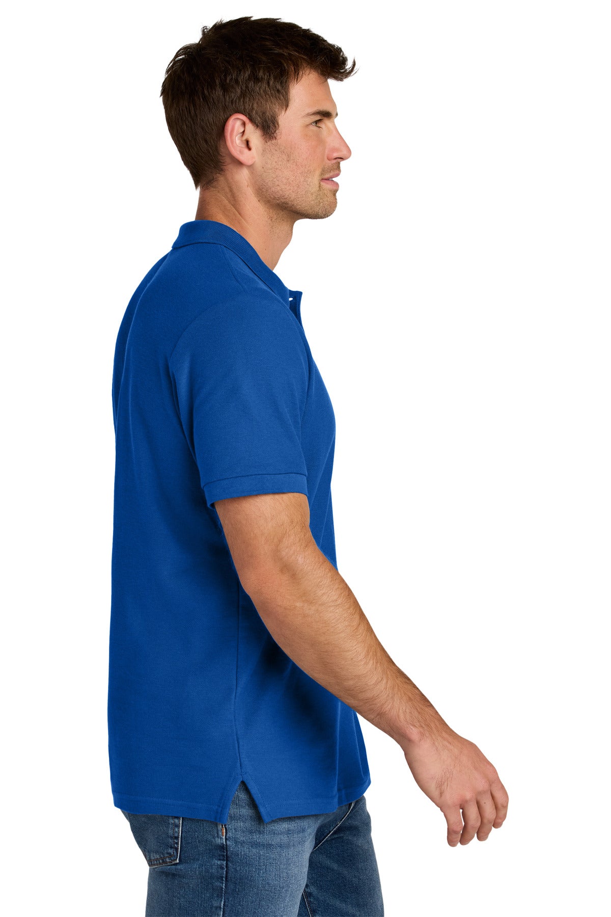 Gildan Hammer Pique Polo 85800 - Royal - side