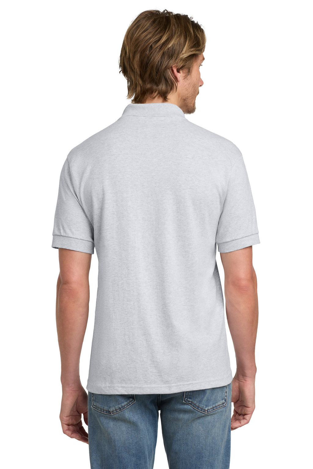 Gildan - DryBlend 6-Ounce Jersey Knit Sport Shirt. 8800 - Ash - back