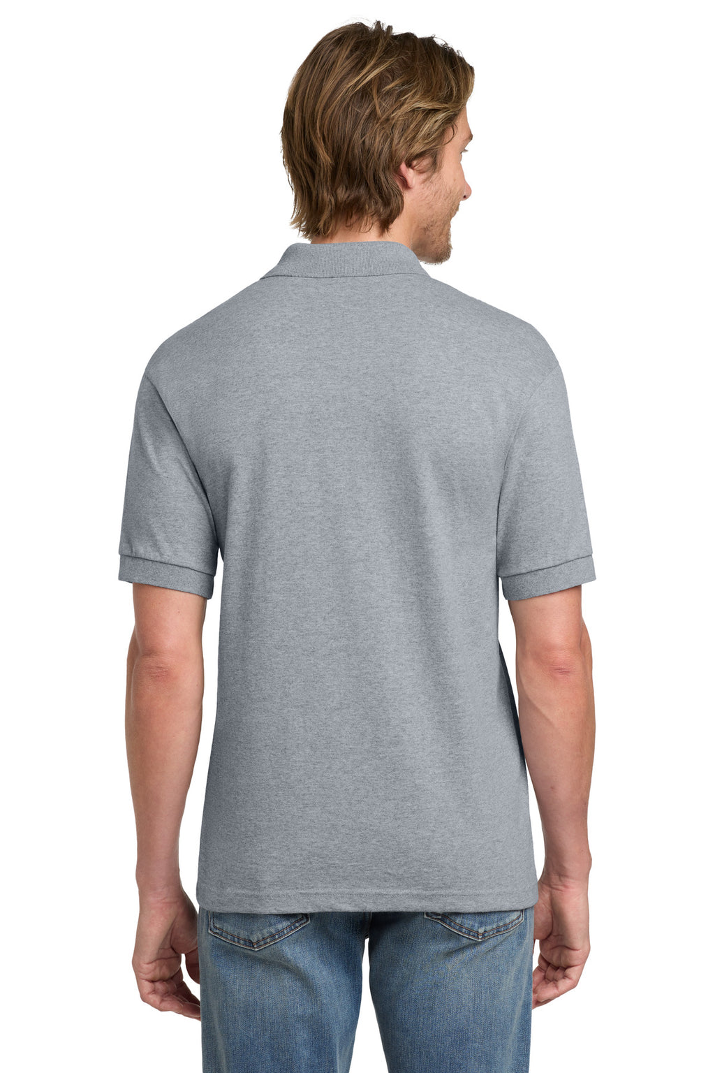 Gildan - DryBlend 6-Ounce Jersey Knit Sport Shirt. 8800 - Sport Grey - back