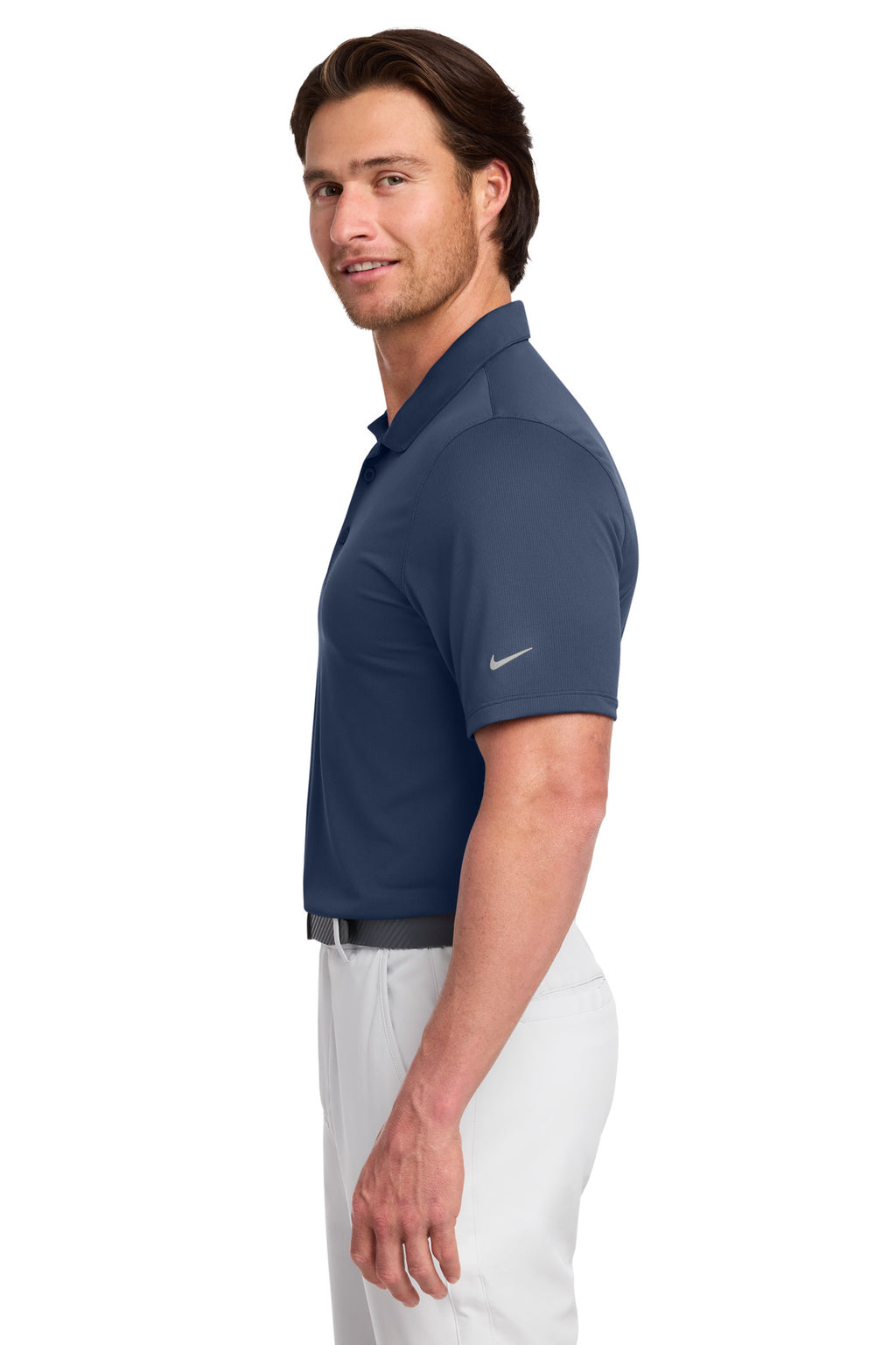 Nike Dri-FIT Legacy Polo. 883681 - Midnight Navy - side