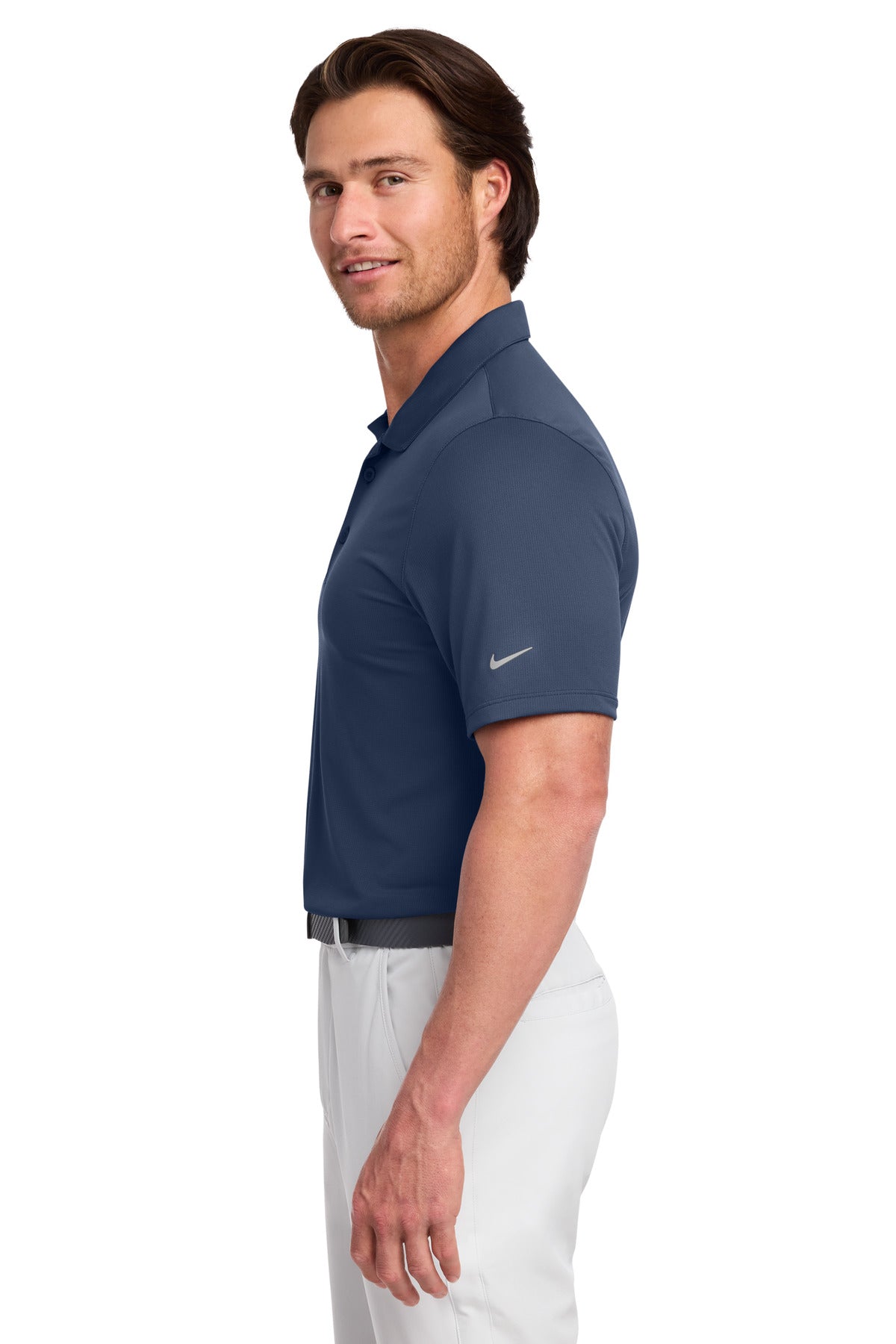Nike Dri-FIT Legacy Polo. 883681 - Midnight Navy - side