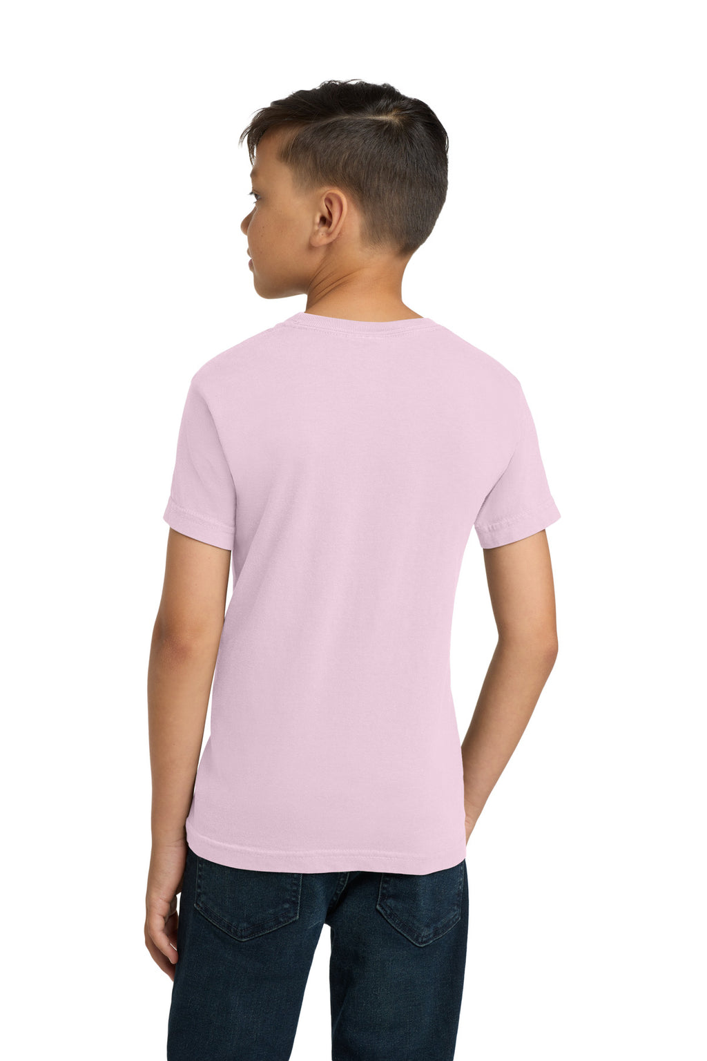 COMFORT COLORS Youth Heavyweight Ring Spun Tee. 9018 - Blossom - back