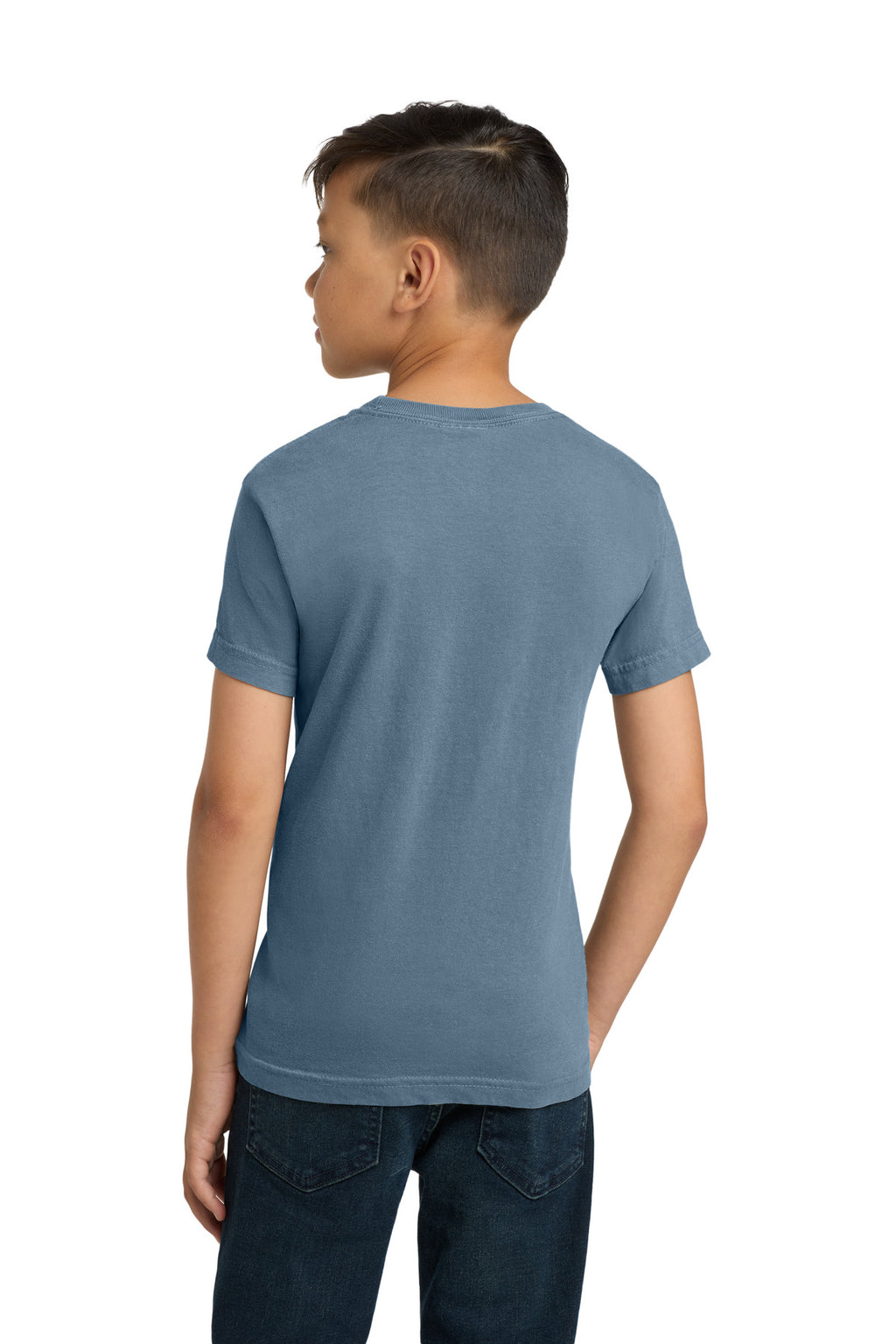 COMFORT COLORS Youth Heavyweight Ring Spun Tee. 9018 - Blue Jean - back