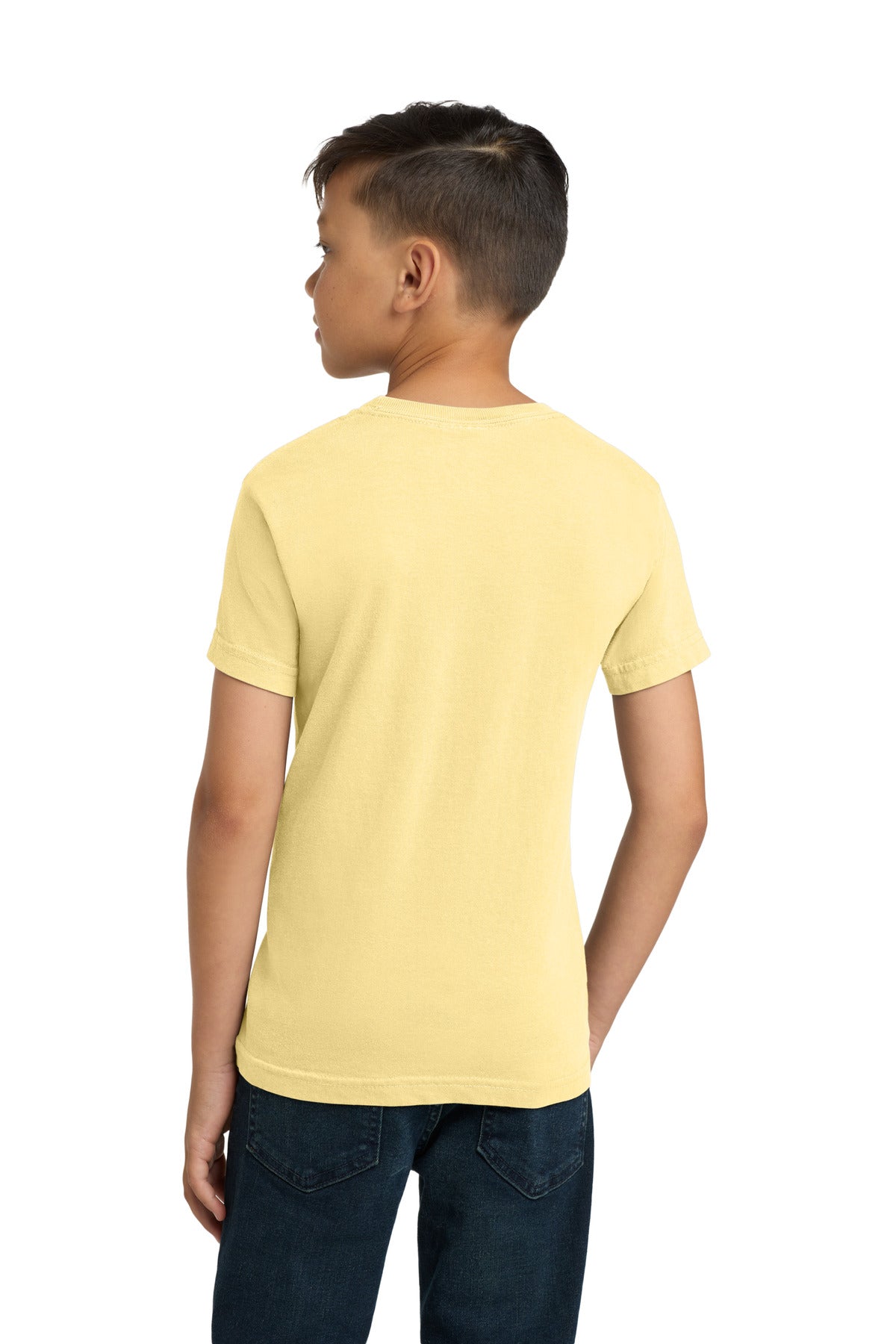 COMFORT COLORS Youth Heavyweight Ring Spun Tee. 9018 - Butter - back