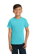COMFORT COLORS Youth Heavyweight Ring Spun Tee. 9018 - Lagoon - front