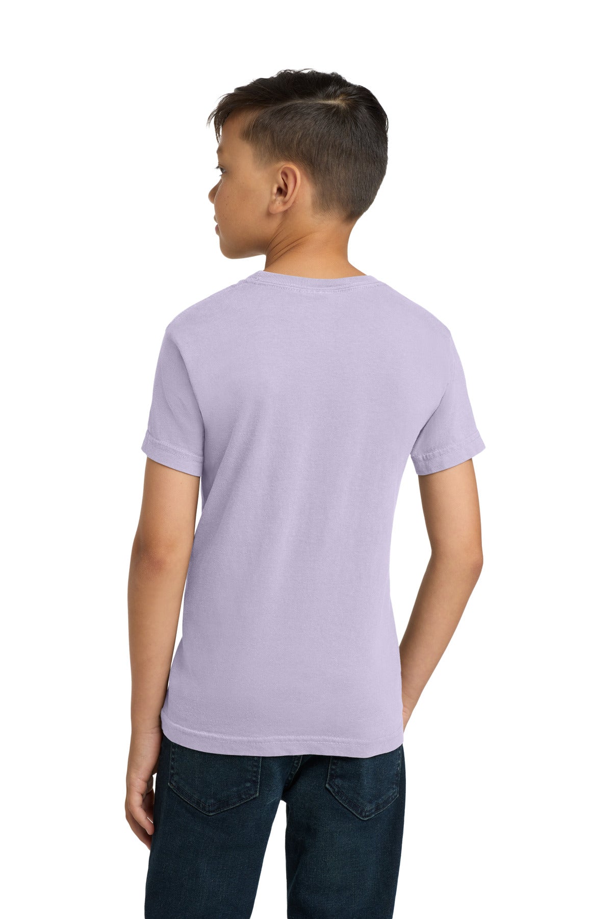 COMFORT COLORS Youth Heavyweight Ring Spun Tee. 9018 - Orchid - back