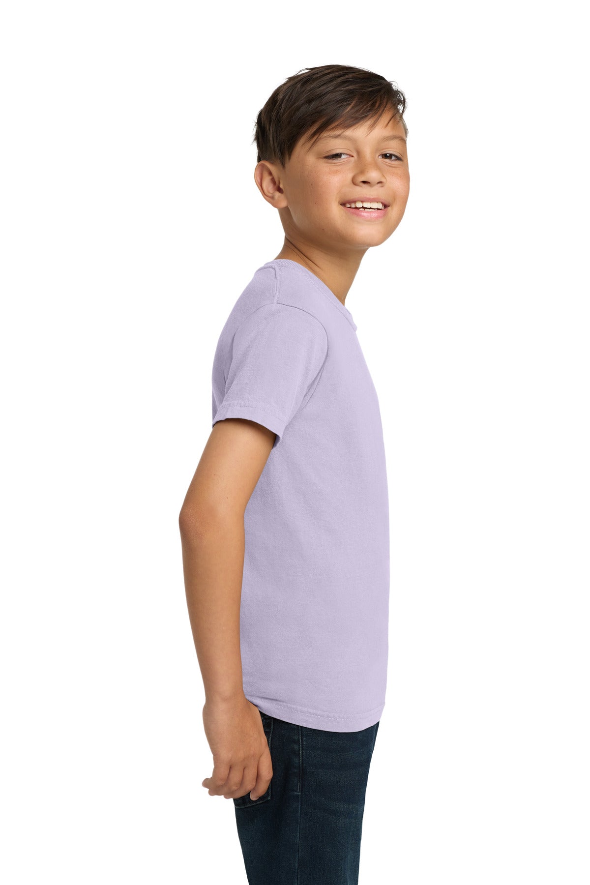 COMFORT COLORS Youth Heavyweight Ring Spun Tee. 9018 - Orchid - side