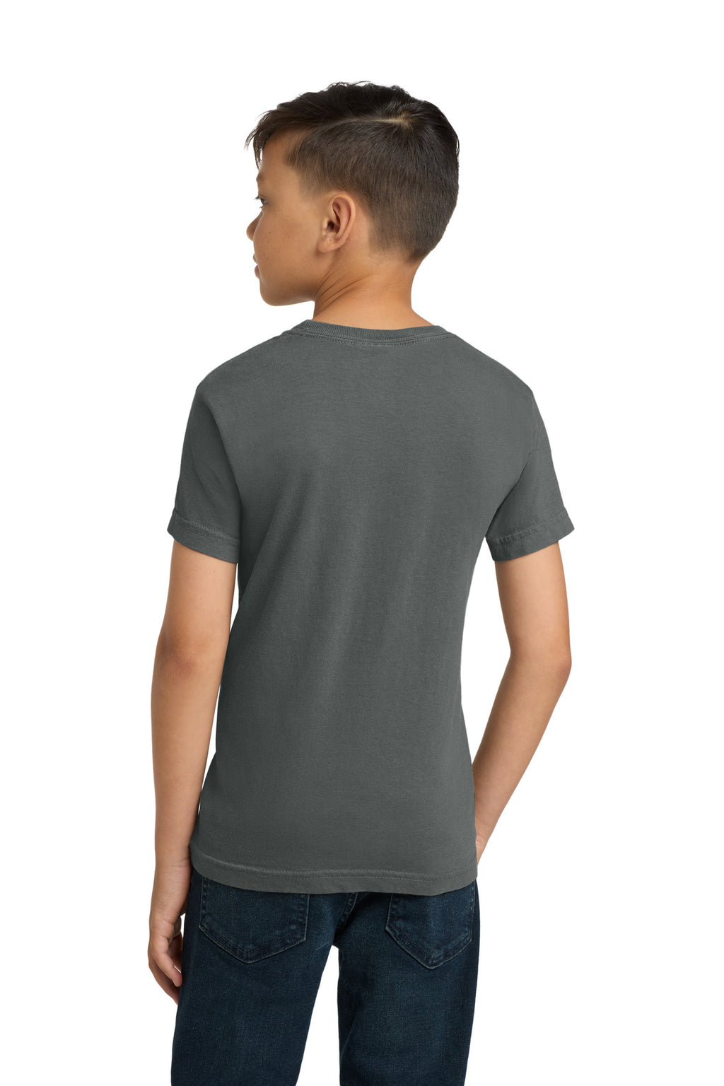 COMFORT COLORS Youth Heavyweight Ring Spun Tee. 9018 - Pepper - back