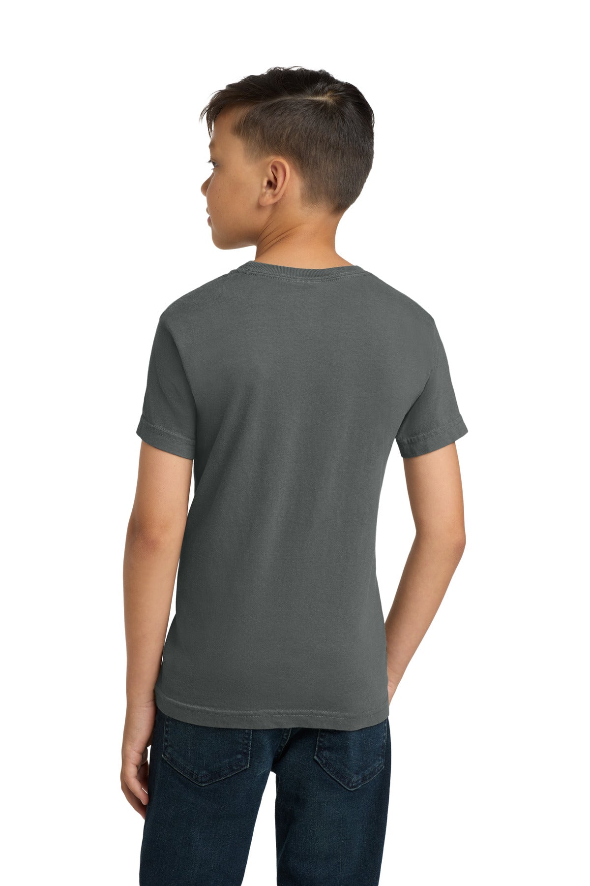 COMFORT COLORS Youth Heavyweight Ring Spun Tee. 9018 - Pepper - back