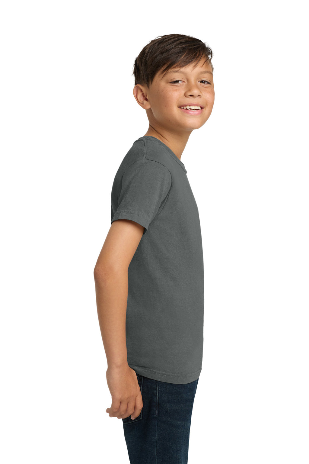 COMFORT COLORS Youth Heavyweight Ring Spun Tee. 9018 - Pepper - side