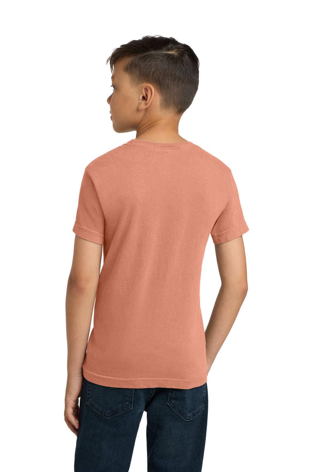 COMFORT COLORS Youth Heavyweight Ring Spun Tee. 9018 - Terracotta - back