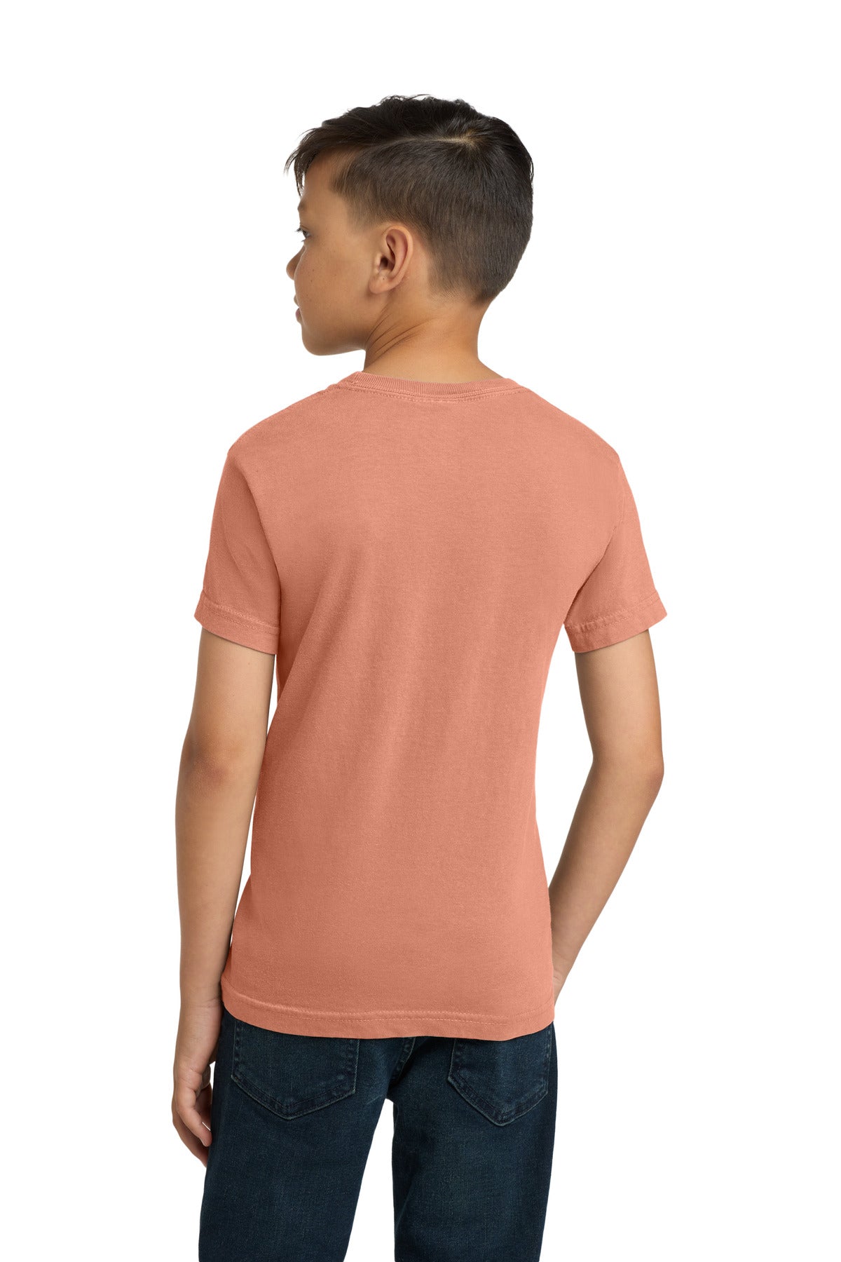 COMFORT COLORS Youth Heavyweight Ring Spun Tee. 9018 - Terracotta - back