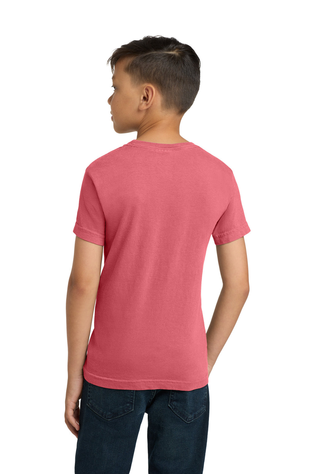 COMFORT COLORS Youth Heavyweight Ring Spun Tee. 9018 - Watermelon - back