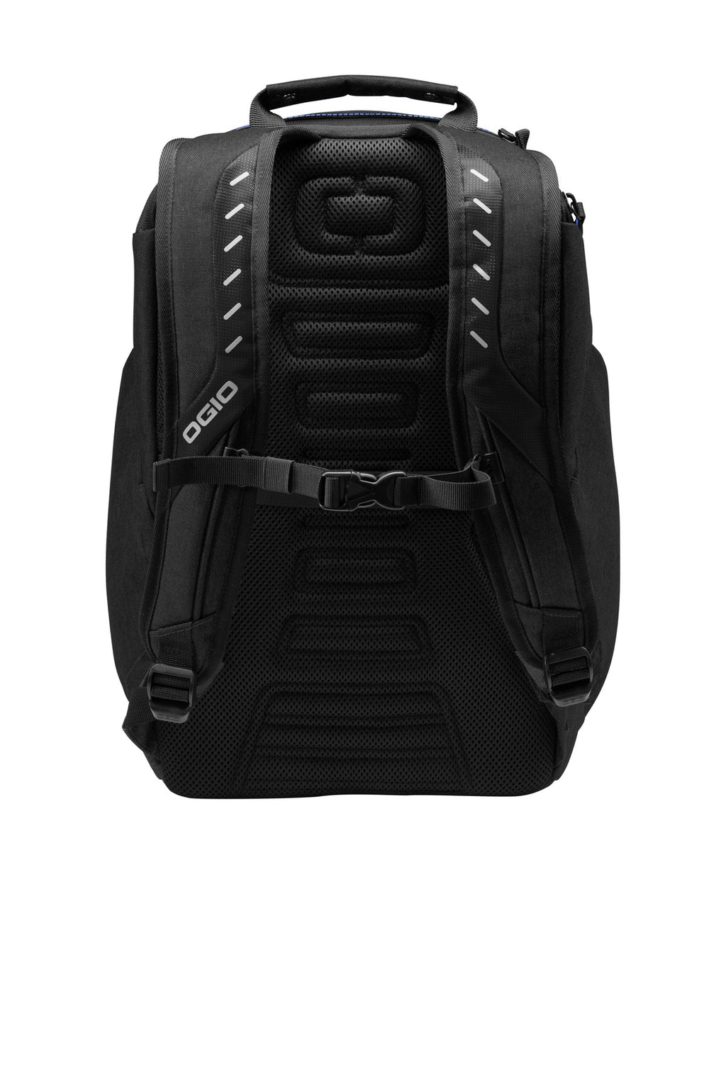 OGIO Hatch Pack. 91001 - Electric Blue/ Heather Grey - back