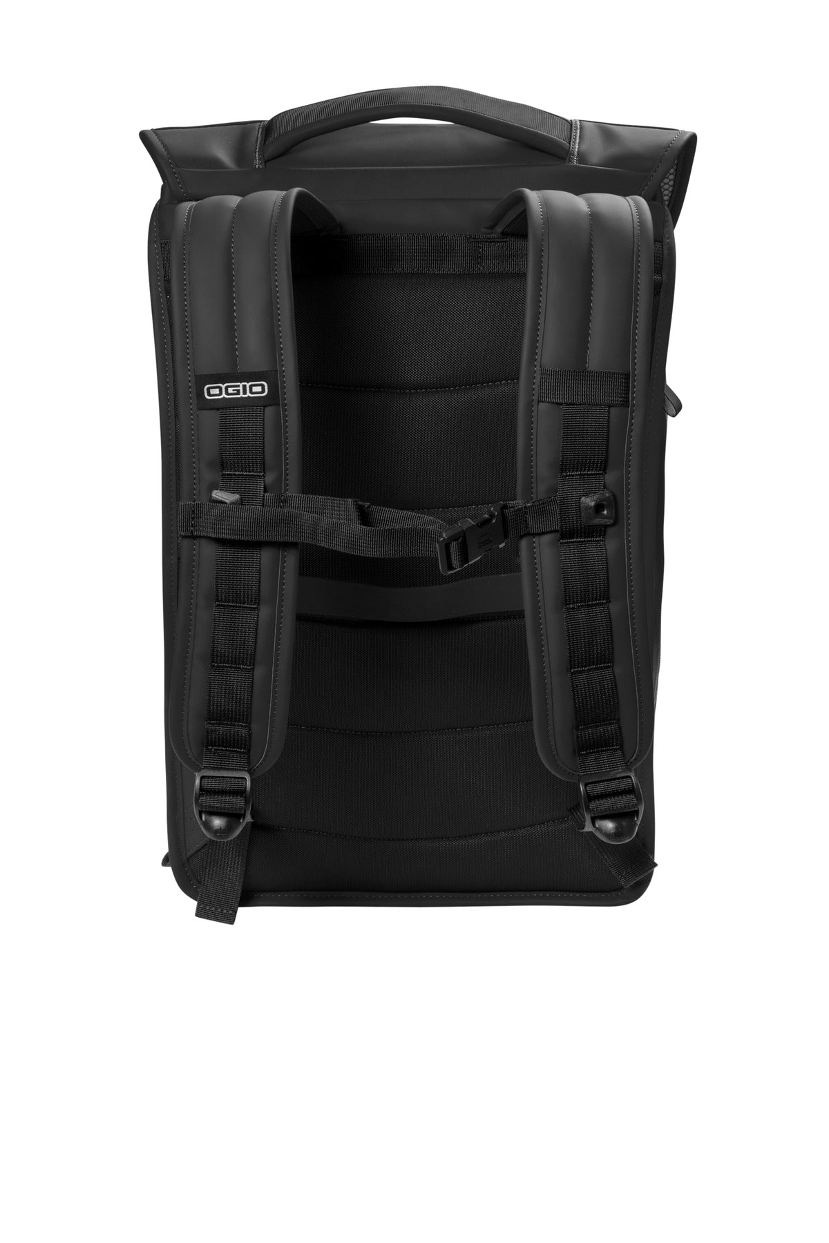 OGIO Resistant Rolltop Pack 91014 - Blacktop - back